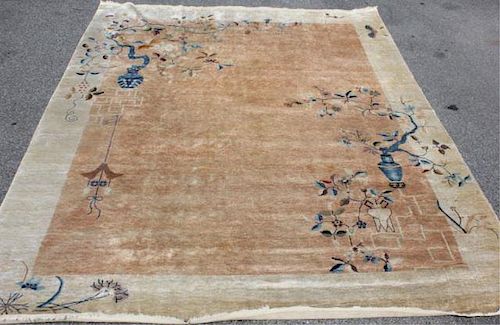 Handmade Chinese Carpet.