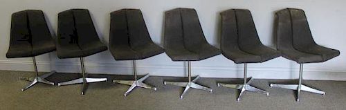 Set of 6 Richard Schultz for Knoll Dining Chairs.