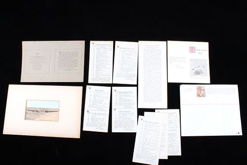 L. A. Huffman Paper Ephemera & Photo Collection