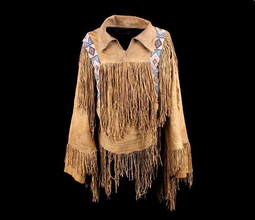 Southern Plains Beaded Scout Shirt