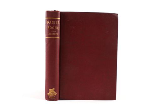 1865 1st Ed. Life of Daniel Boone by Cecil Hartley