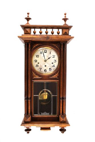 Paris, France Comptoir Cardinet Oak Wall Clock