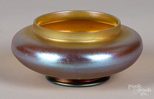 Tiffany favrile glass bowl