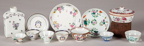 Chinese export porcelain, etc.