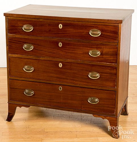 Pennsylvania Federal mahogany chest of drawers