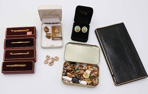 Cufflinks, Tie Clips and Rings