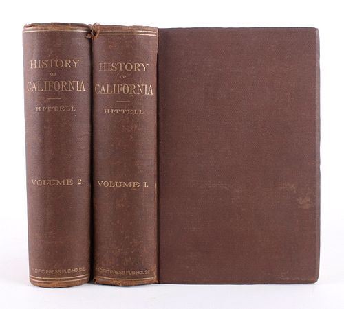 History of California by Theodore Hittell Vol.1&2