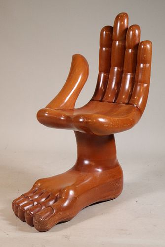  "Standing Ovation" Hand and Foot Chair