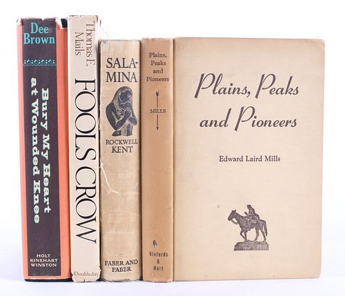 Collection of Native American and Western Books