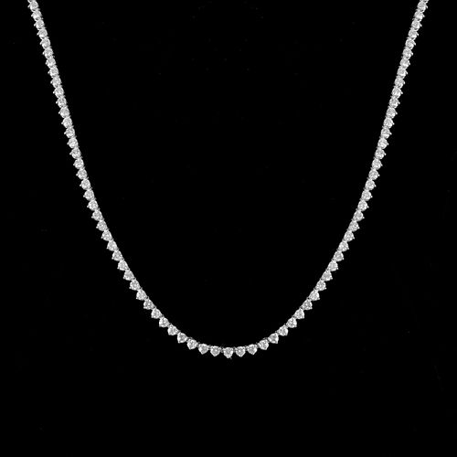 Diamond and Platinum Riviera Necklace