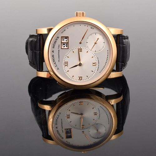 A. Lange & Sohne "Lange 1" 18K Gold Watch