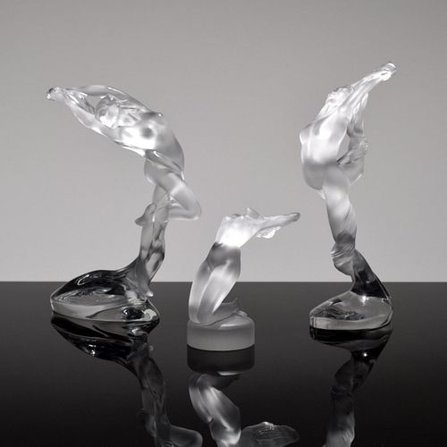 3 Lalique Figurines