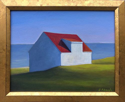 Joan Albaugh Oil on Canvas "Blue Horizon