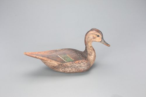 The Earnest Pinch-Breast Pintail Decoy, The Ward Brothers