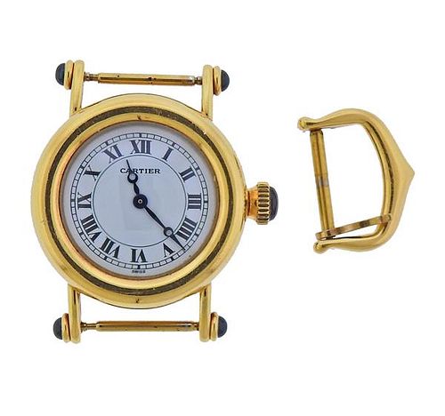 Cartier Diablo 18k Gold Quartz Watch 1440