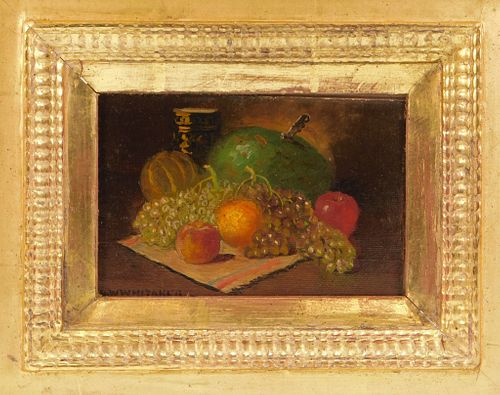 George W. Whitaker Fruit Still Life Painting
