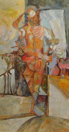 Robert Brisley Modern Abstract Figure Painting