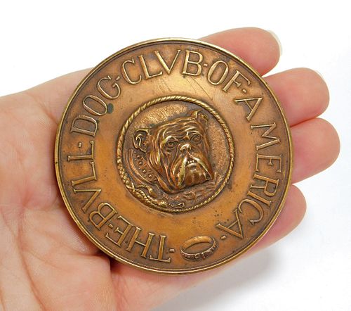 1921 The Bulldog Club of America Medal