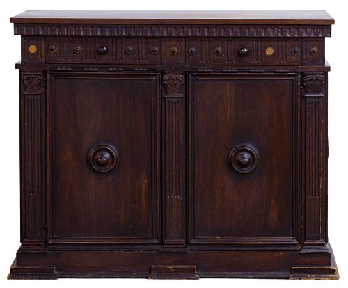English Oak Cabinet