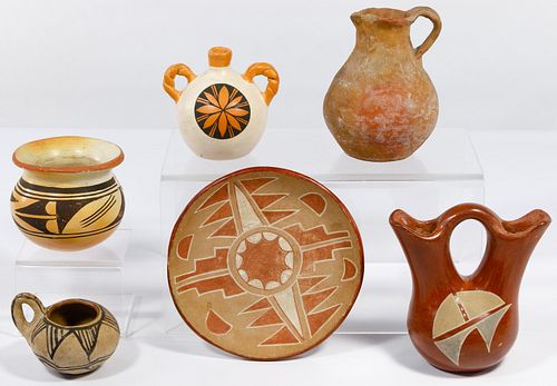 Native American Southwest Pottery Assortment