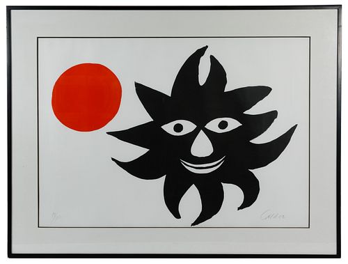 Alexander Calder (American, 1898-1976) Lithograph