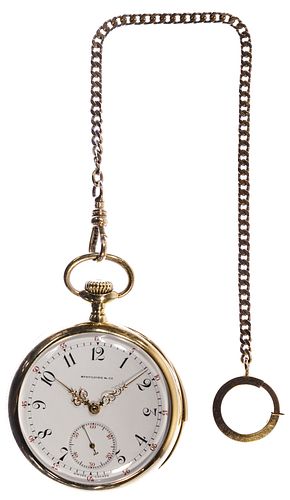 Patek Philippe 18k Gold Minute Repeater Pocket Watch