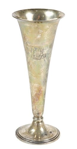 Tiffany & Co. Sterling Bud Vase, 4.7 OZT.