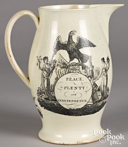 Liverpool Herculaneum pitcher, early 19th c.