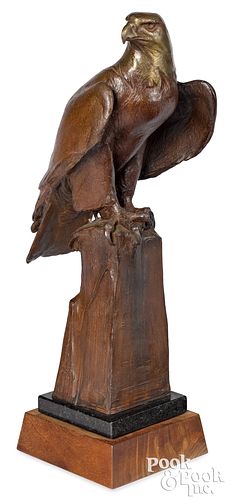Edward Fraughton bronze eagle,