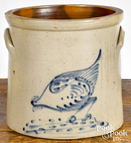 Three-gallon stoneware crock