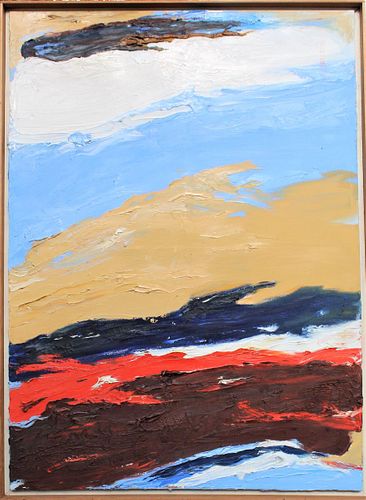 Elmer S. Albritton (1922-1988) Oil on Canvas