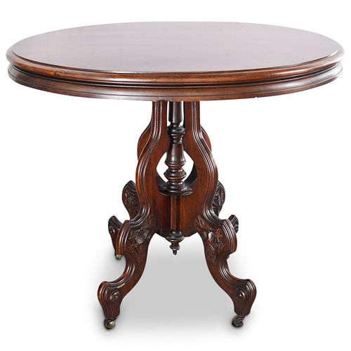 Antique Victorian Wood Table