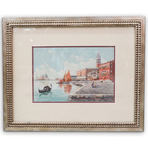 Venice Watercolor Painting Italy