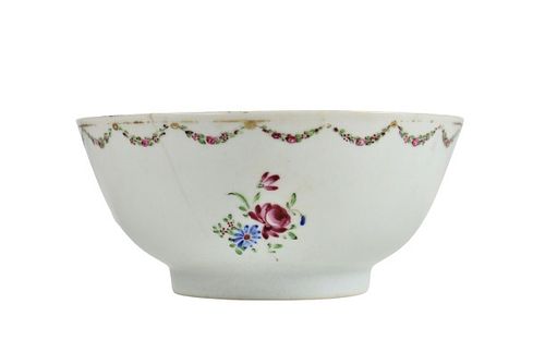 18th C Chinese Export Decorated Bowl