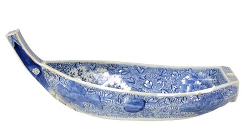 Early 20th C. Japanese Porcelain Boat