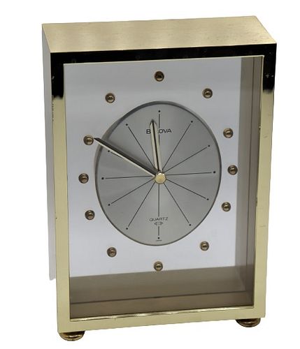 Japanese Bulova Desk Clock