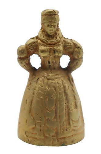 Small Figural Brass Bell
