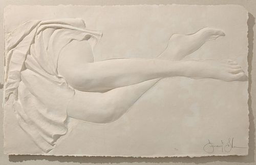 Large Frank Gallo Relief Sculpture, Signed Edition