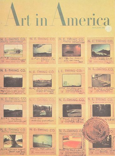 N.E. Thing Co. "Art in America" Print, Stamped Edition