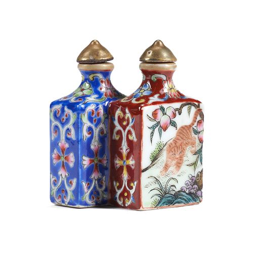 Chinese Porcelain Double Snuff Bottle