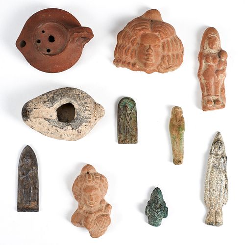 Grp: 10 Egyptian Objects