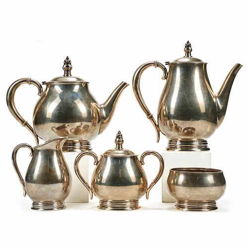 Royal Danish International Sterling Silver Tea Set