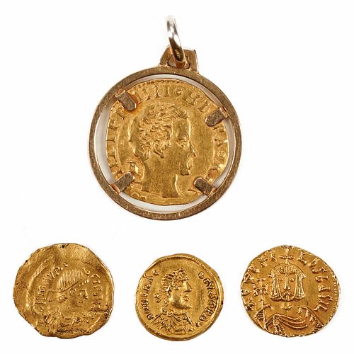 Grp: 4 Gold Roman Coins