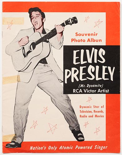 Elvis Souvenir Photo Album 1956