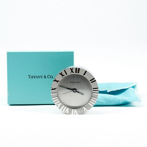 Tiffany & Co. Atlas Desk Table Clock