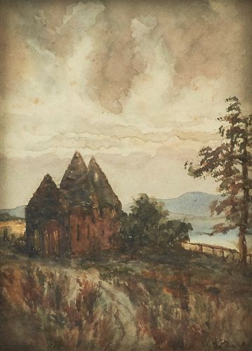 Waller Hugh Paton Isle of Skye Watercolor