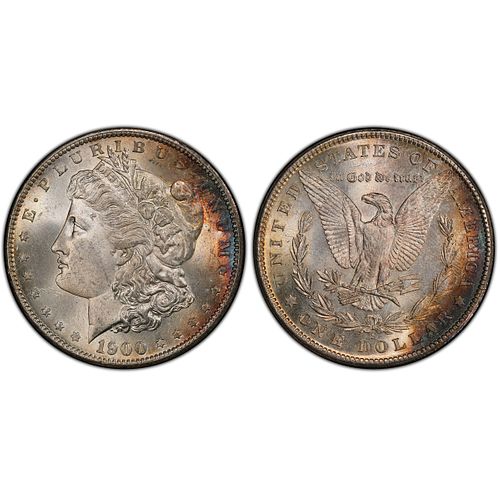 1900 S Morgan Silver Dollar MS65+ PCGS