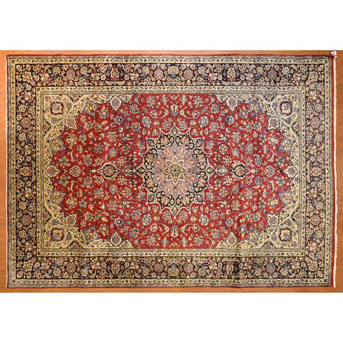 Isfahan Rug, Persia, 8.2 x 11.6