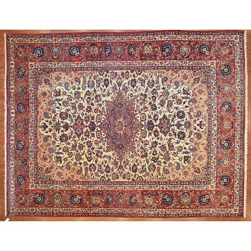 Isfahan Carpet, Persia,10 x 13