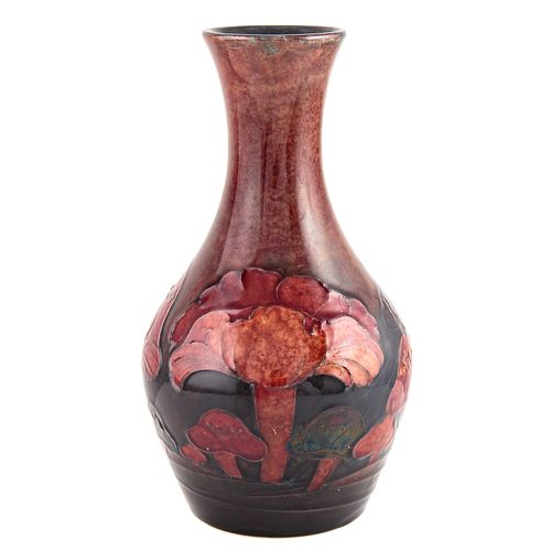 Moorcroft Flambe Claremont Toadstool Vase